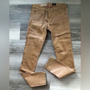 NWOT AG Faux Leather Jeans